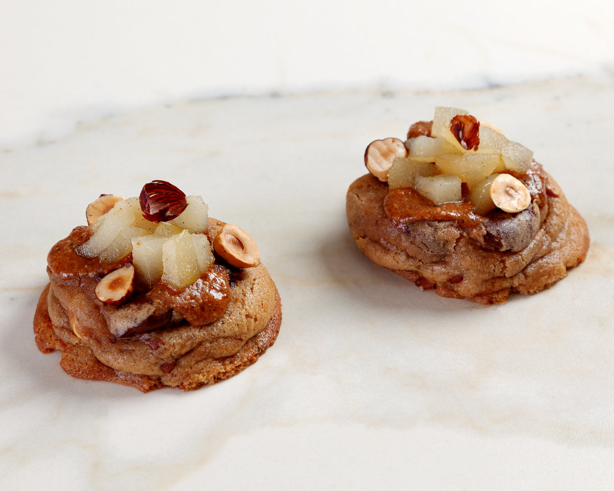 Cookie poire noisette