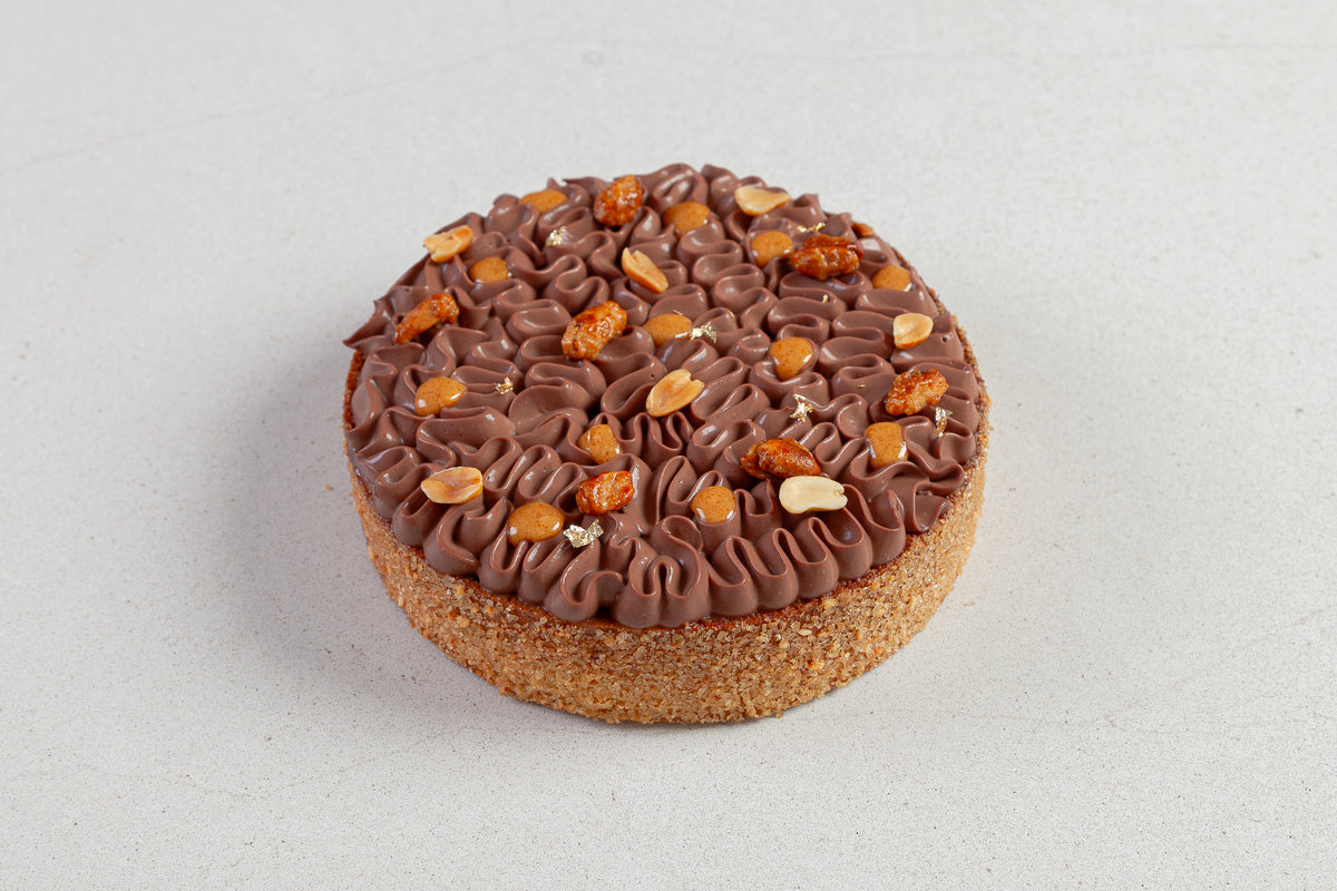 Tarte façon snickers