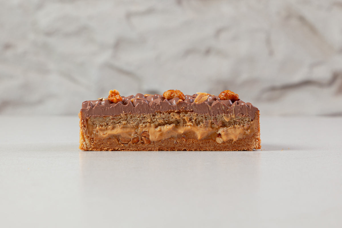 Tarte façon snickers