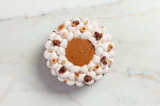 Entremets chocolat noisette tonka